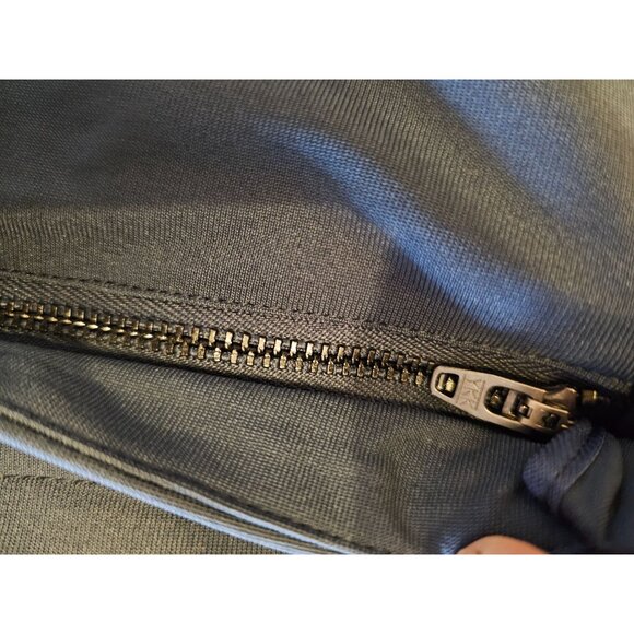 Aha Active Mens 32R Tapered Athletic Pants In Blue With Zipper & Button Closure - Picture 6 of 6